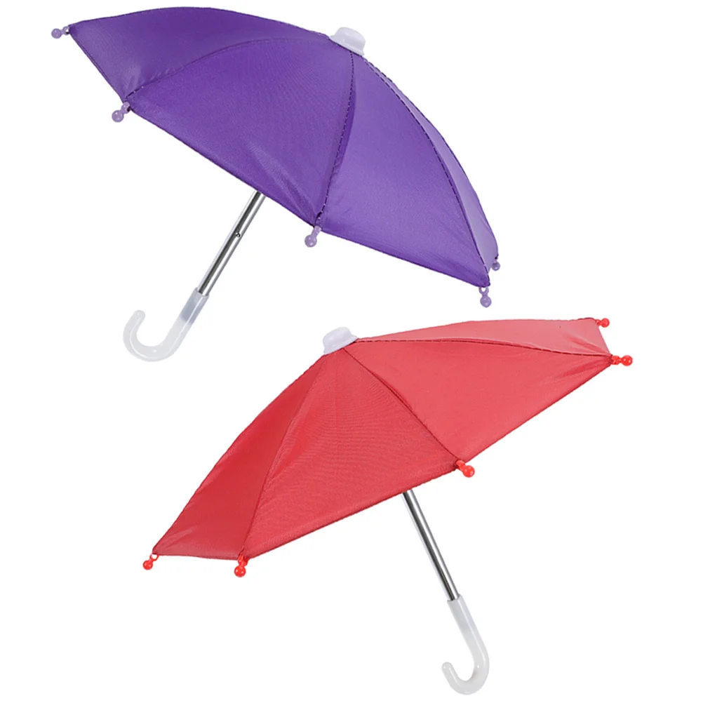 Mini pare-soleil pour téléphone Portable, 2 pièces, léger, étanche, universel, adapté au cyclisme en plein air, décoratif