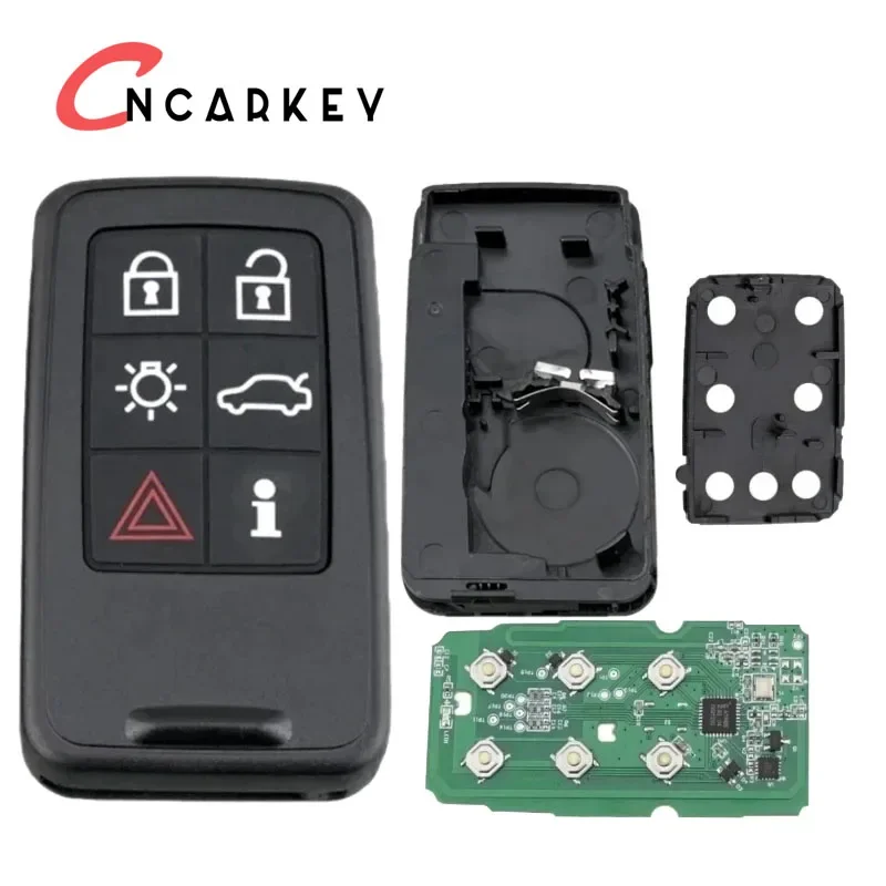 For VOLVO XC60 XC90 S90 S60 2009-2014 ID46 Auto Keyless Go Remote Smart Key 2009-2014 KR55WK49266 KR55WK49224 433/868/902MHz