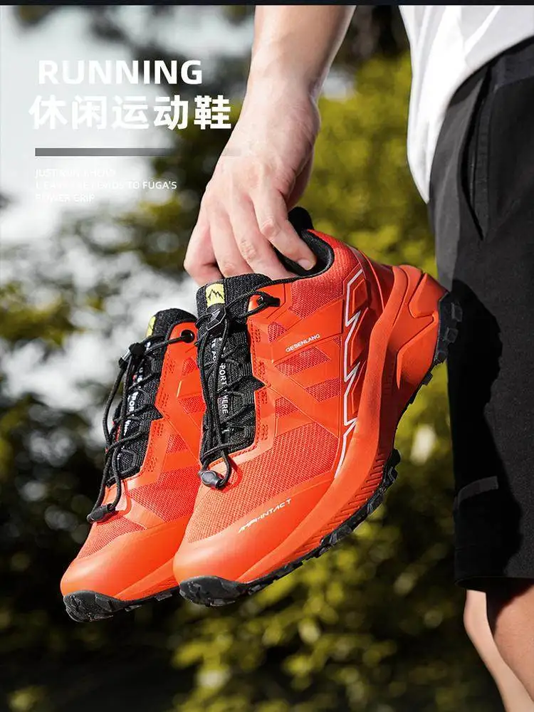 Zapatillas de Senderismo y Botas de Montañismo para Hombre, Duraderas, Antideslizantes, Cómodas y Versátiles, Zapatillas de Trail Running Unisex