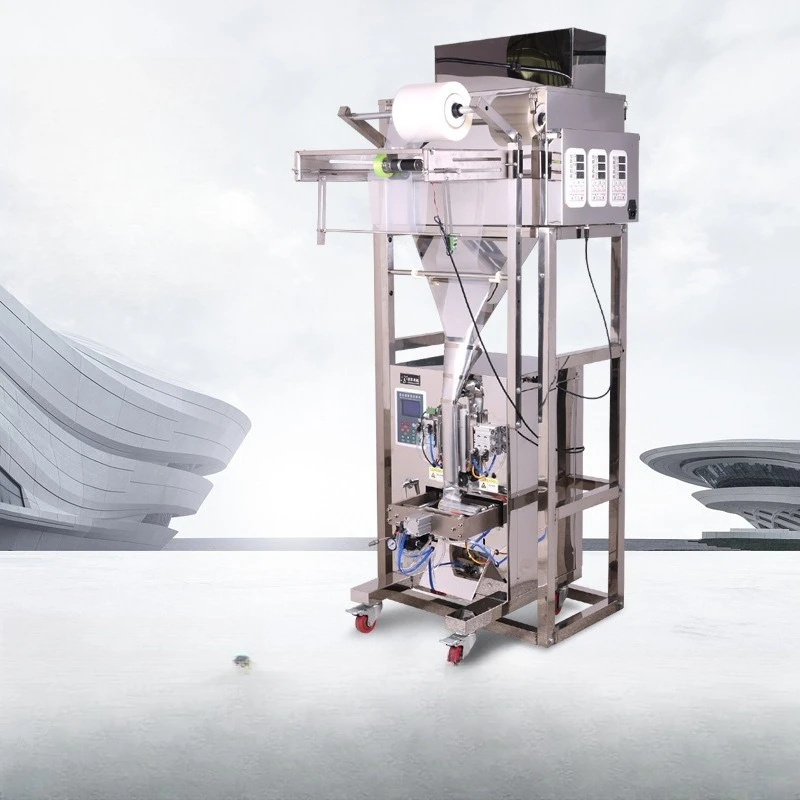 

Automatic food granular filling pneumatic quantitative weighing powder tea packaging machine