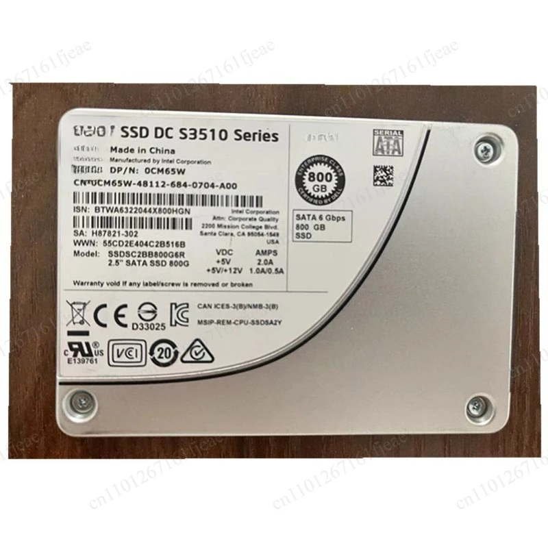 SSD in  Tel 800G SSD Enterprise S3510 2.5 Inch SATA 800G