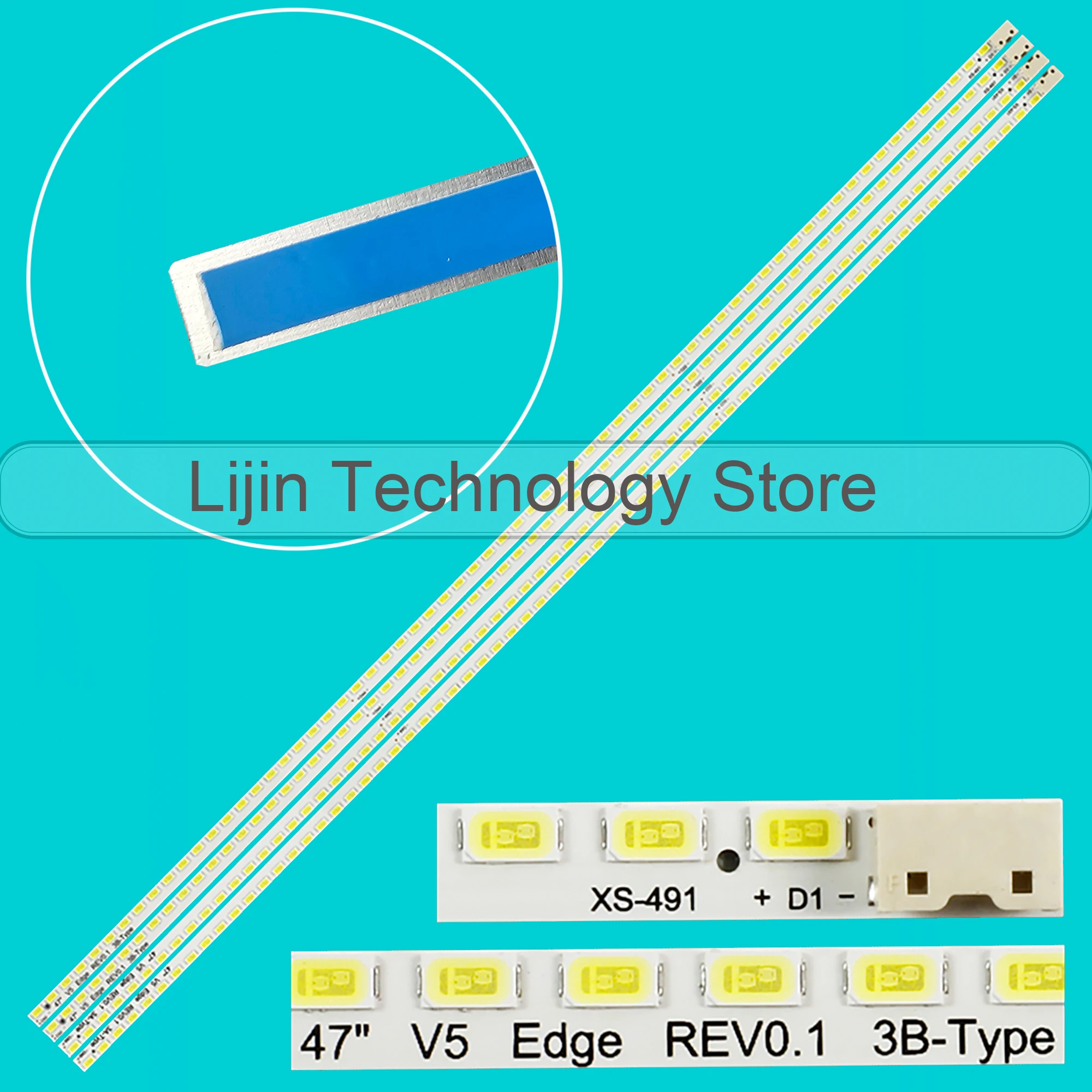 

LED For 3660L-0349A 3660L-0348A 47" V5 EDGE FHD REV 0.1 47LE5300 47LX6500 47LE5400 LC470EUN 47LE5500 47E70RG 47LE5900 LE47A300N