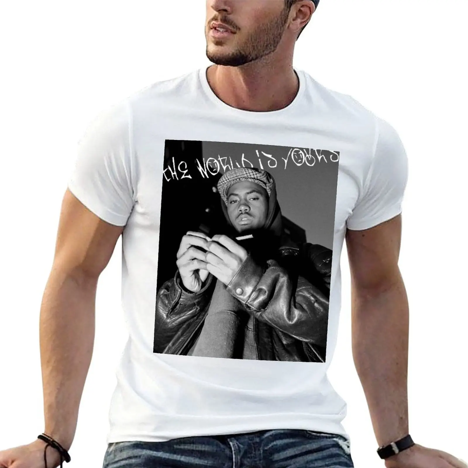 Nas The World Is Yours T-Shirt High Quality Durable T-Shirt