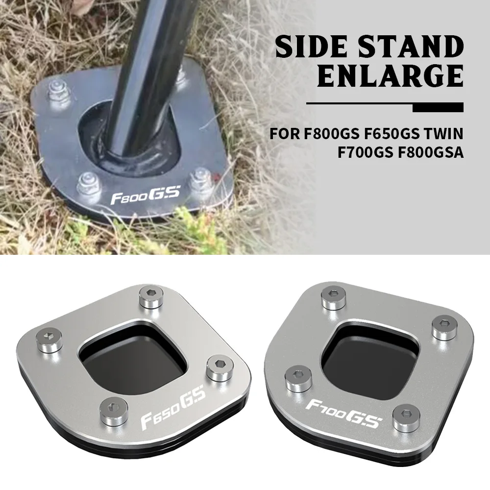 

Motorcycle FOR BMW F800GS F650GS F700GS F800GSA Twin 2008-2018 Side Stand Pad Kickstand Foot Enlarger Support Enlarged Anti-skid