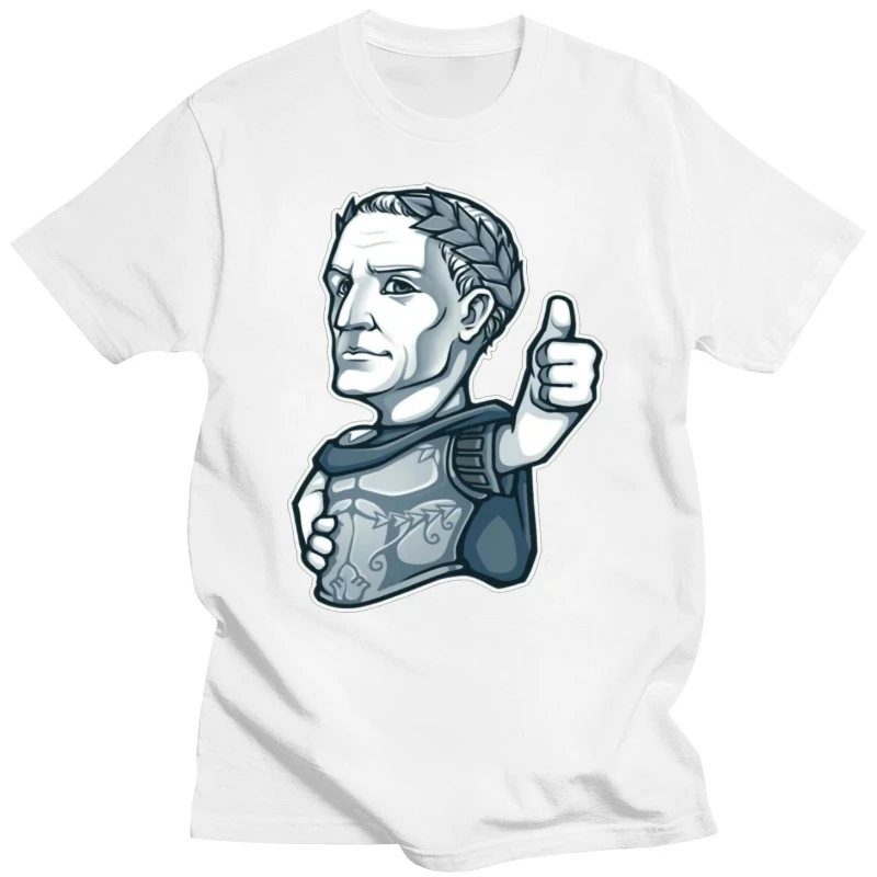 Julius Caesar Emperor Grey Artwork men (woman available) t shirt black