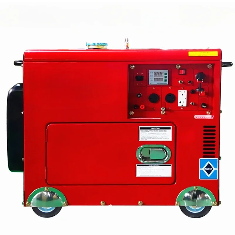 YYHC 8kw portable generator   price with wheels