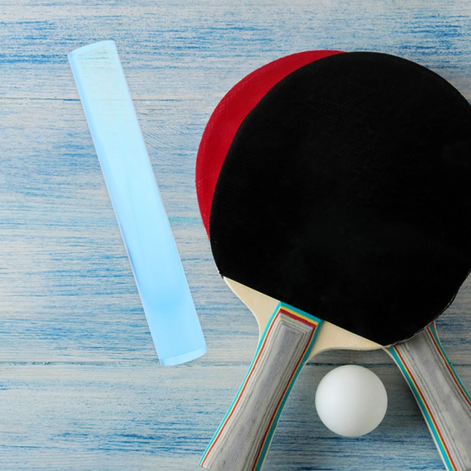 

Crystal Clear Table Tennis Rubber Roller Glue Applicator Tool Transparent Roll Stick For Racket Assembly Smooth Adhesive Bonding