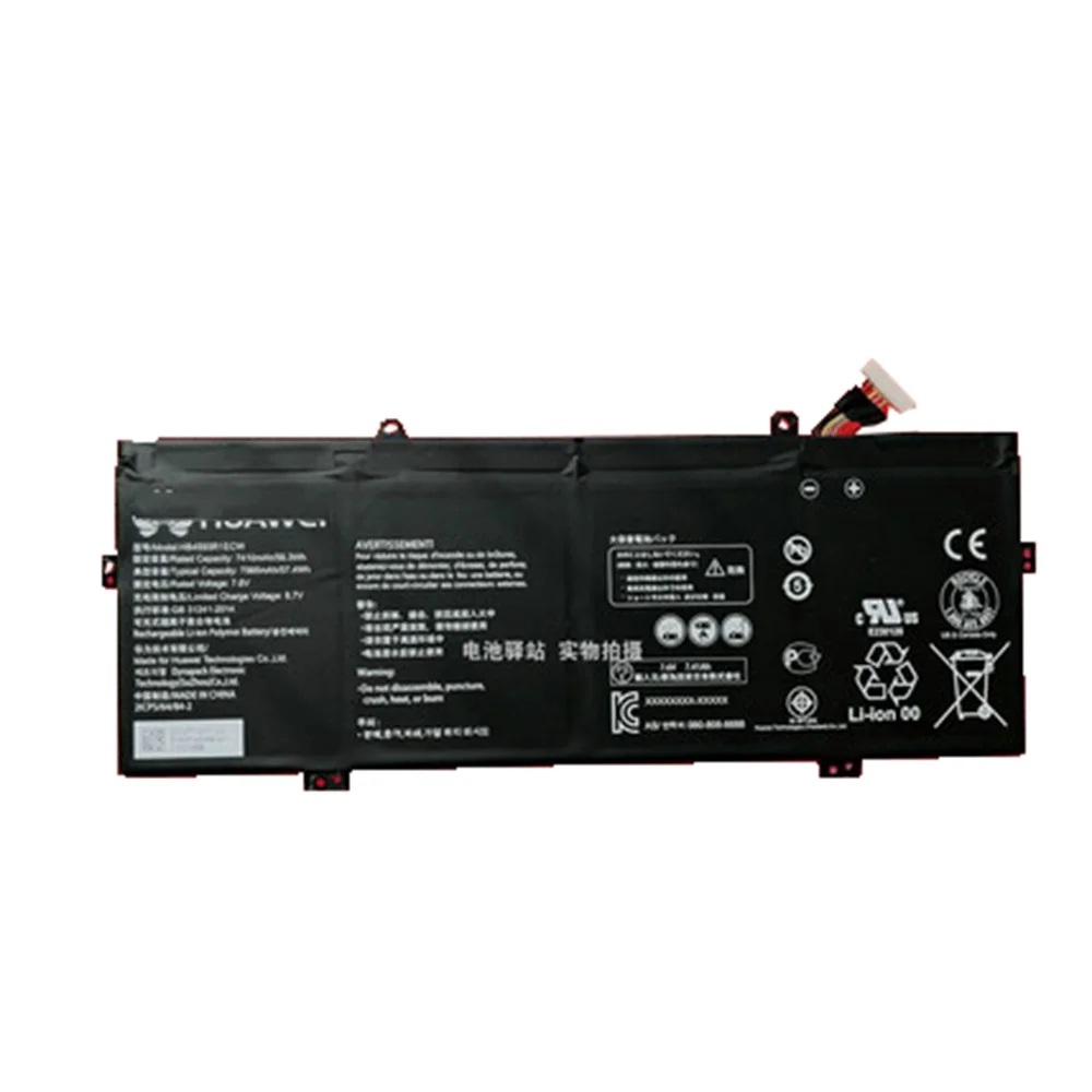 Imagem -03 - Bateria Original Hb4593r1ecw para Huawei Matebook x Pro i7 i5 Mach-w292023 Mach-w19b Mach-w29c Kpl-w00 Klv-w19 Vlt-w60 50