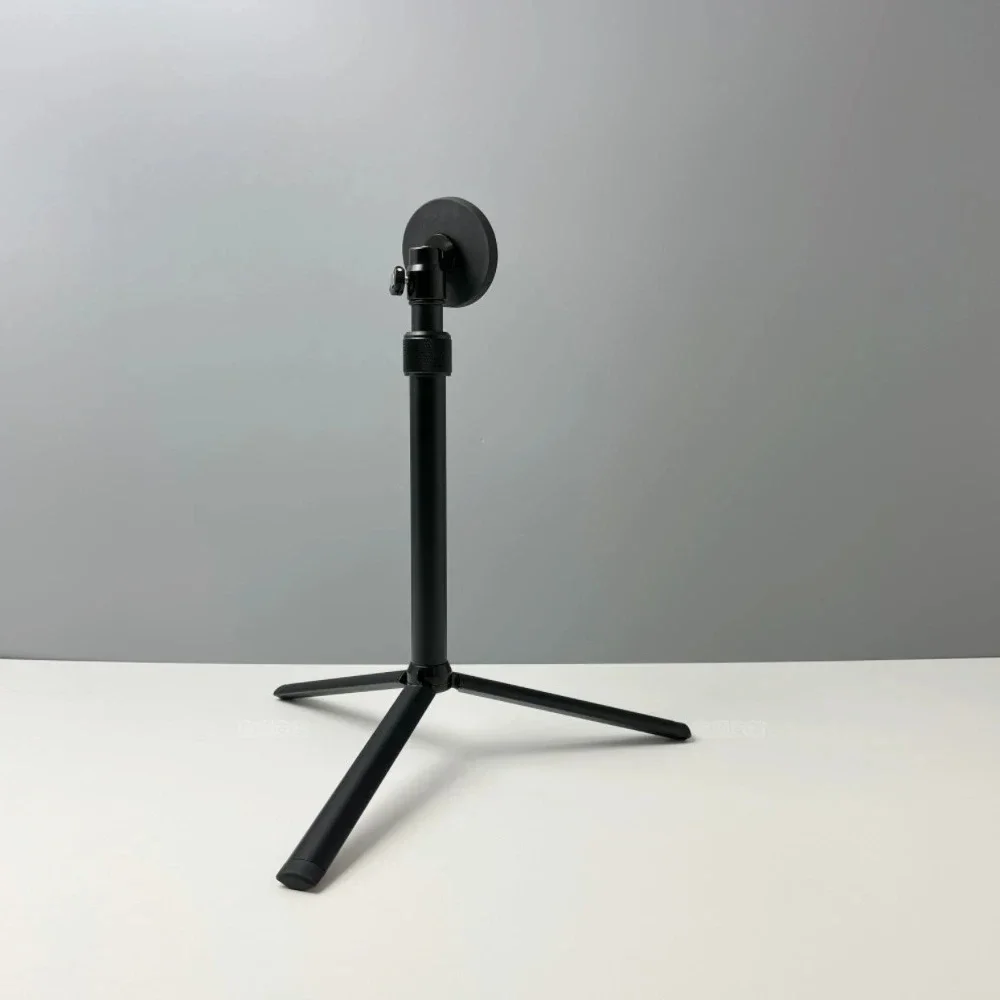 Portable Monitor Stand Riser Magnetic Suction Bracket 12-18 Inch Aluminum Alloy Triangular Base Lowered Lifted Fixed