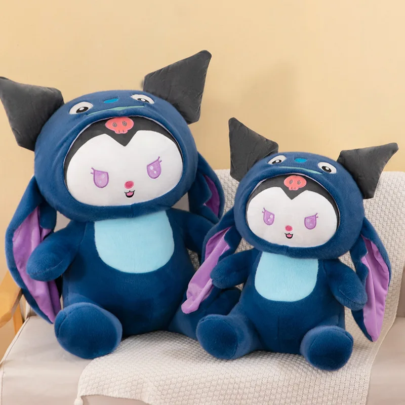 

30 ~ 65 см новый Sanrio Cherry Blossom Kuromi Mymelody плюшевые куклы Kawaii мультфильм диванная подушка украшение комнаты детский подарок
