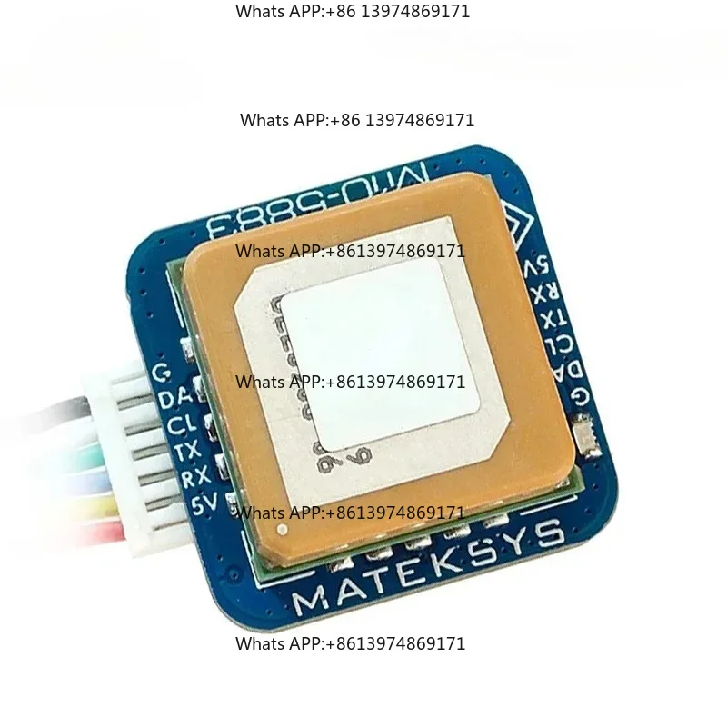 MATEKSYS GNSS & COMPASS M10Q-5883 M10 GPS with Compass QMC5883L Module Digital AirSpeed 4-9V for RC FPV Racing Drone
