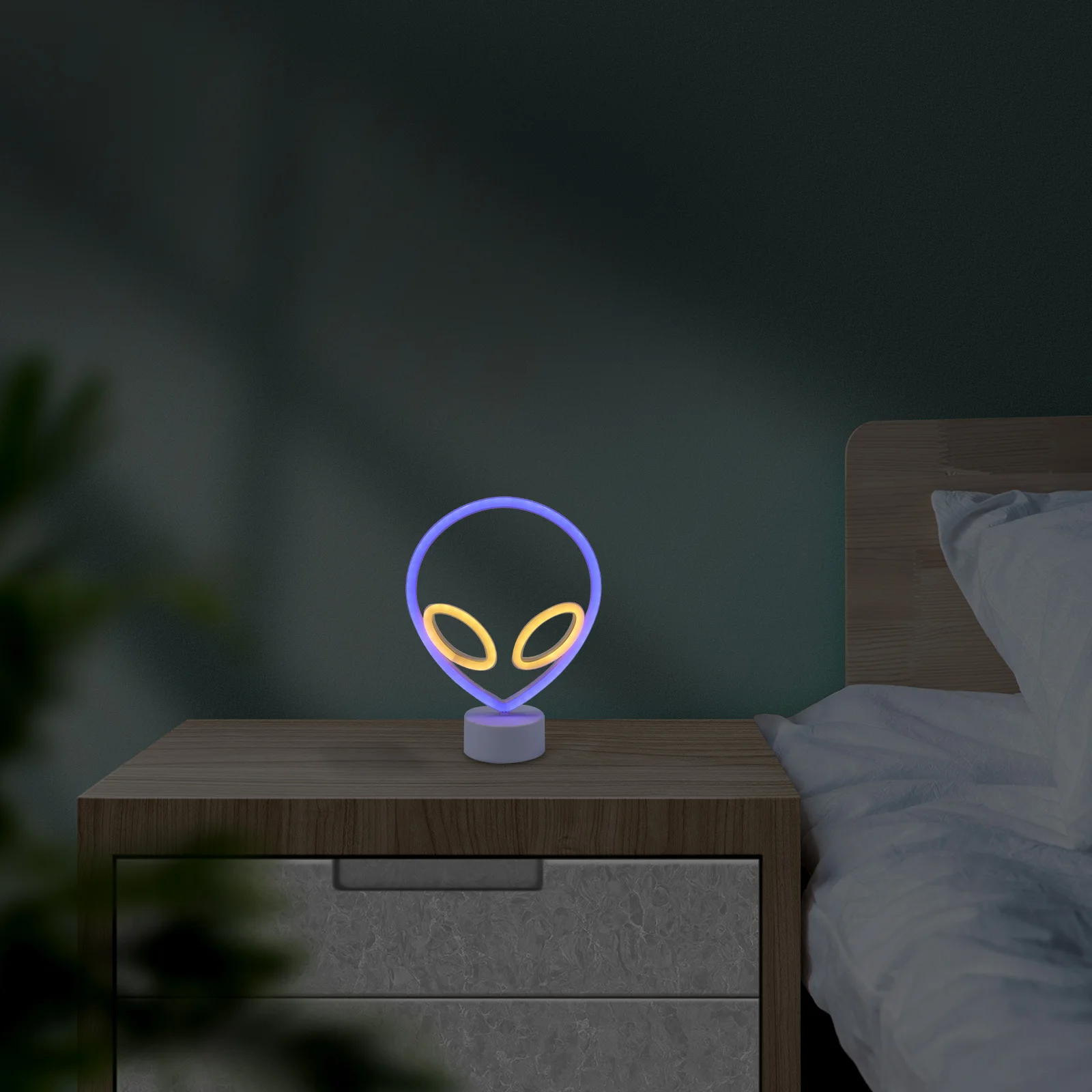 

Alien Neon Light High Brightness Led Tube Anti- For Bedroom Room Decor Party Photography Neon Signs For Bedroom