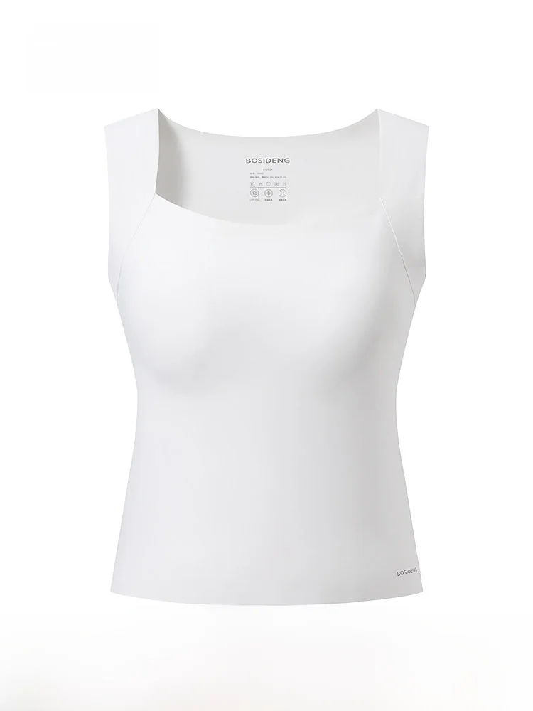 

Женский жилет Bosideng с широкими плечами и круглым вырезом, охлаждающий эффект, защита от солнца UPF00, оригинальная пряжа, эластичный, А-силуэт