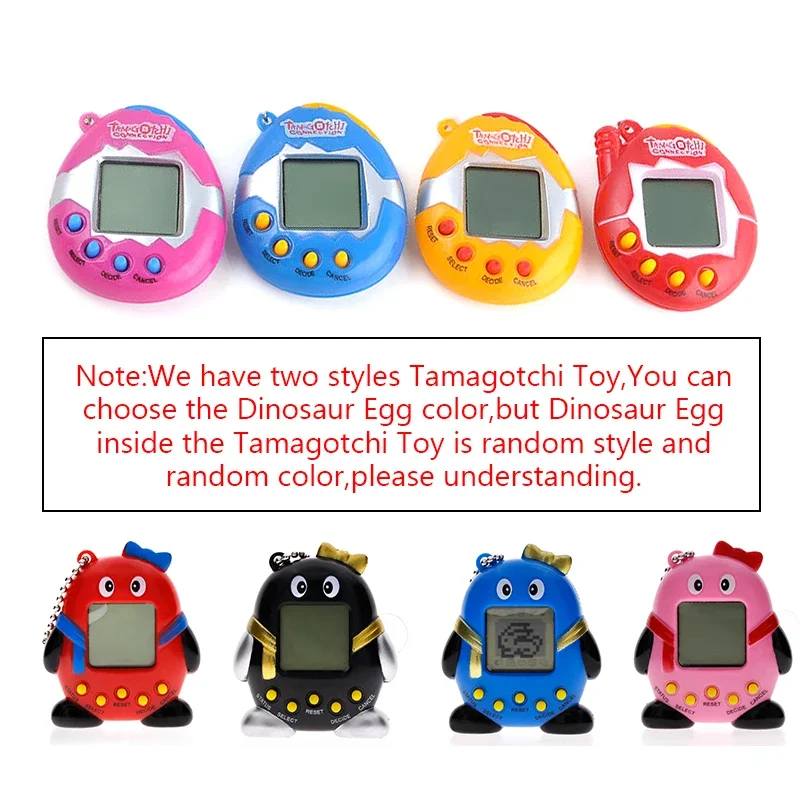 2025 Hot Tamagochi Dinosaur Eggs Electronic Pets Figure Cute Toys Nostalgic Pets in One Virtual Cyber Pet Toy Kid Christmas Gift