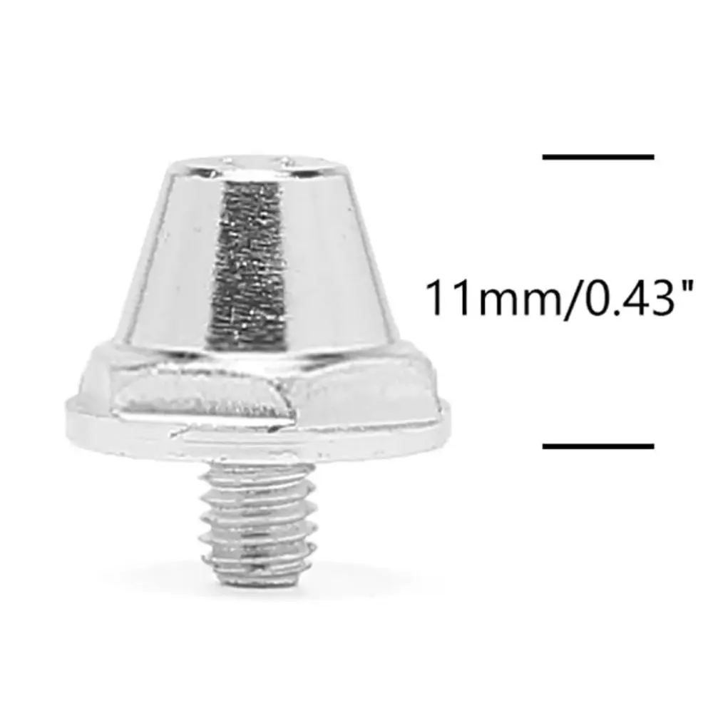 

10PCS 11mm/13mm/15mm Football Shoe Spikes Non-slip Replacement Football Shoe Studs Universal Fast Lock Football Boot Spikes