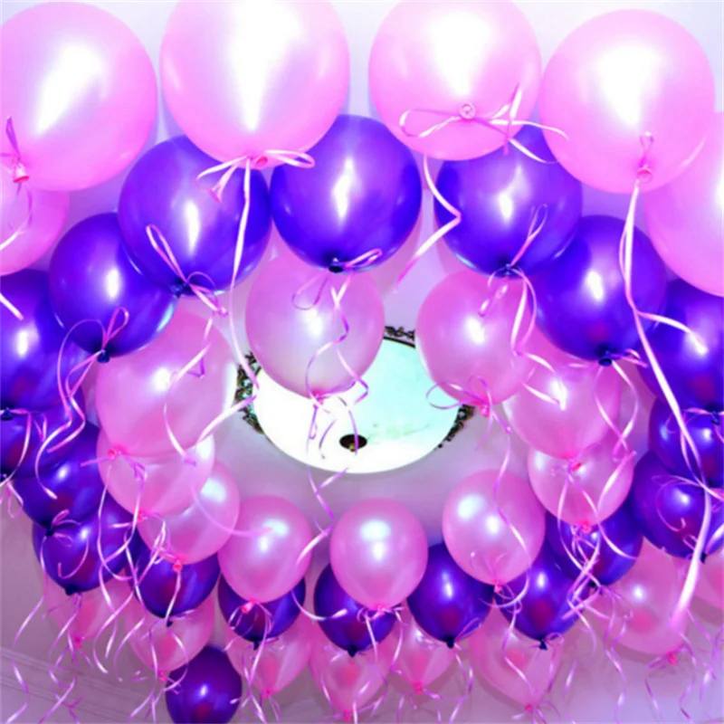 

10Pcs 5/10/12 Inch Pearl Latex Balloon Wedding Party Mall Activities Christmas Decoration Baby Shower Balloon