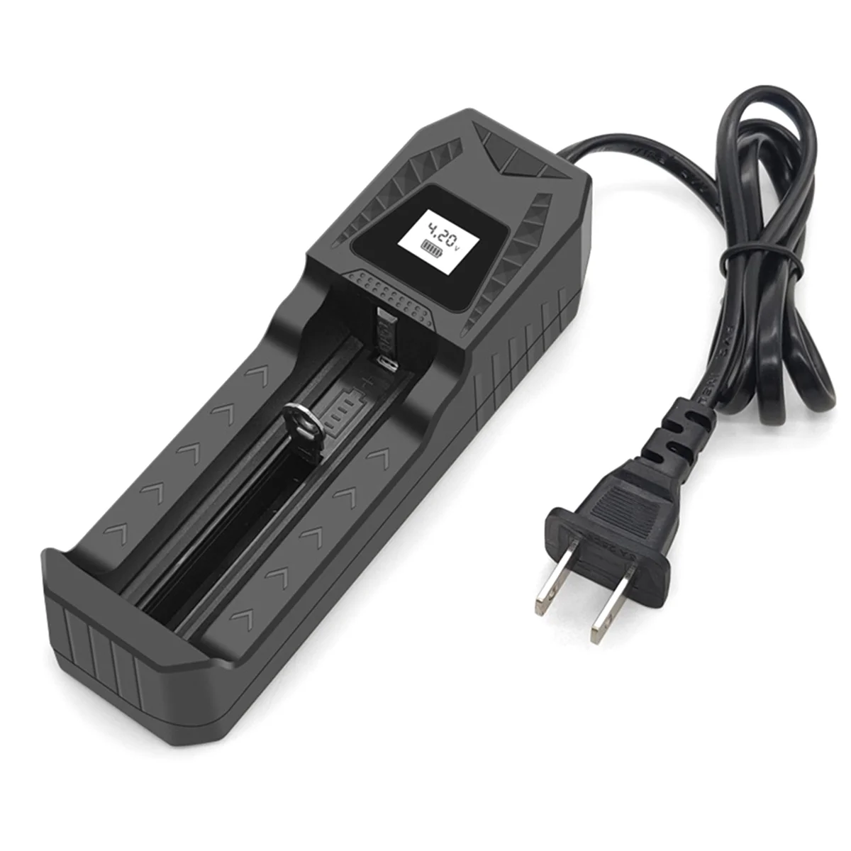 3.7V Lithium Battery 1.2V No. 7/ 5 Universal Charger Suitable for 14500 16340 26650 18500 18650 21700 US Plug