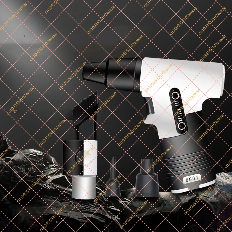 130000RPM High Speed Brushless Turbo Jet Fan, 7.4V 3000mAh Dual-Purpose Super Strong Air Blower