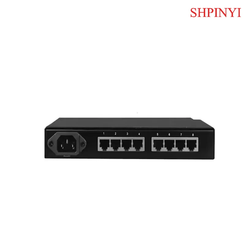 

8-канальный голосовой преобразователь TDM через IP 10/100M Ethernet-протокол cCnverter FXS/FXO через Ethernet