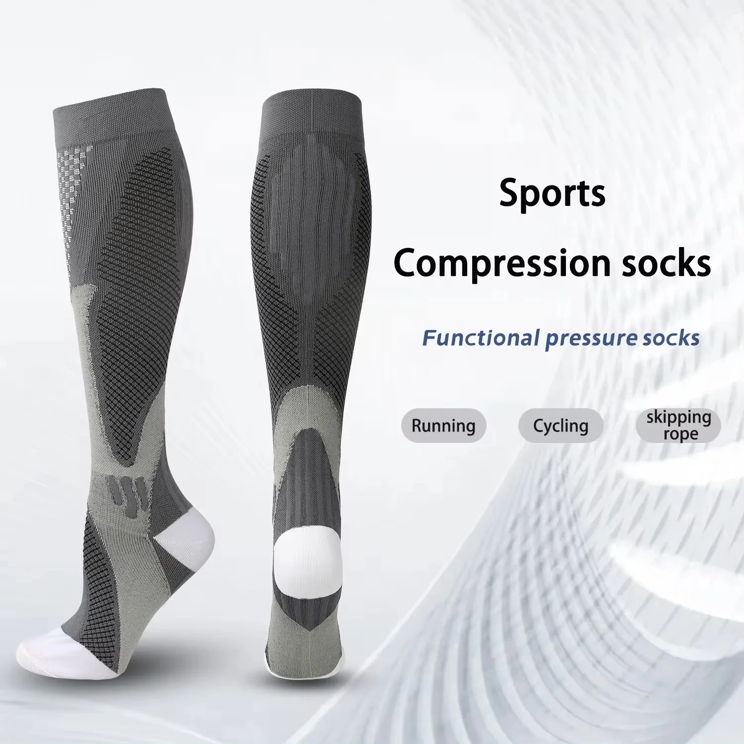 1/3 Pairs Compression Socks Sport Socks Medical Nursing Stockings Prevent Varicose Veins Socks Pregnancy Nursing Athletic Soccer