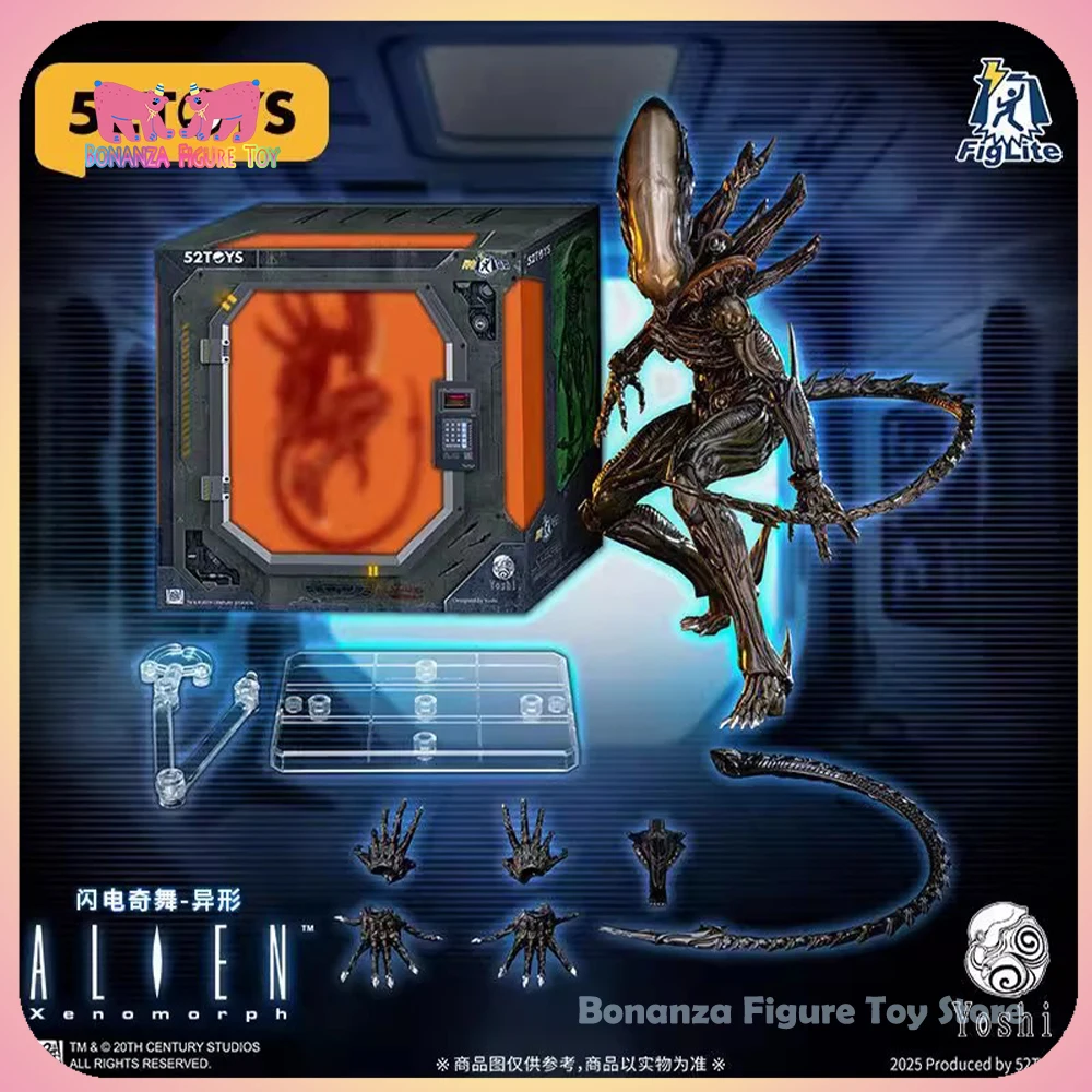 

1/12 Scale In Stock New 2025 52toys Beast Box Flashdance Yoshi Alien Action Figures Model Genuine Collect Design Model Toys Gift