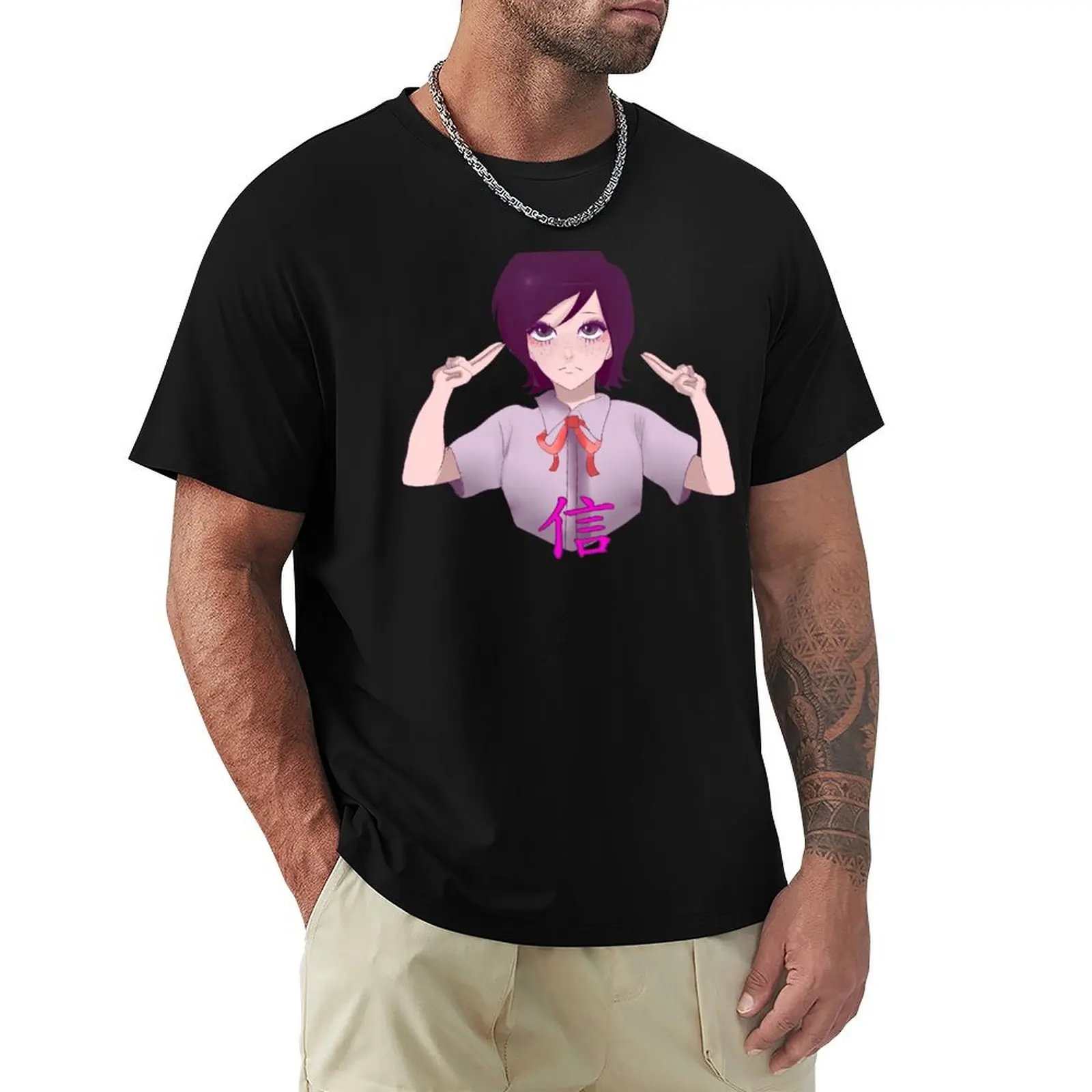 Devotion Mukuro Ikusaba T-Shirt summer top graphic shirts mens vintage t shirts