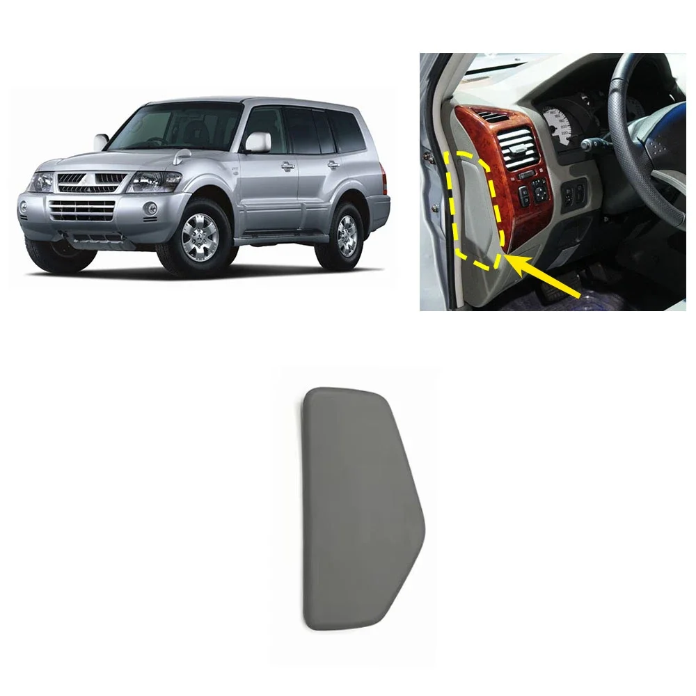 1 Pcs Instrument Panel Side Cover for Pajero V70 Front Table L or R Trim for Montero V60 Interior Cap for Shogun MR605262