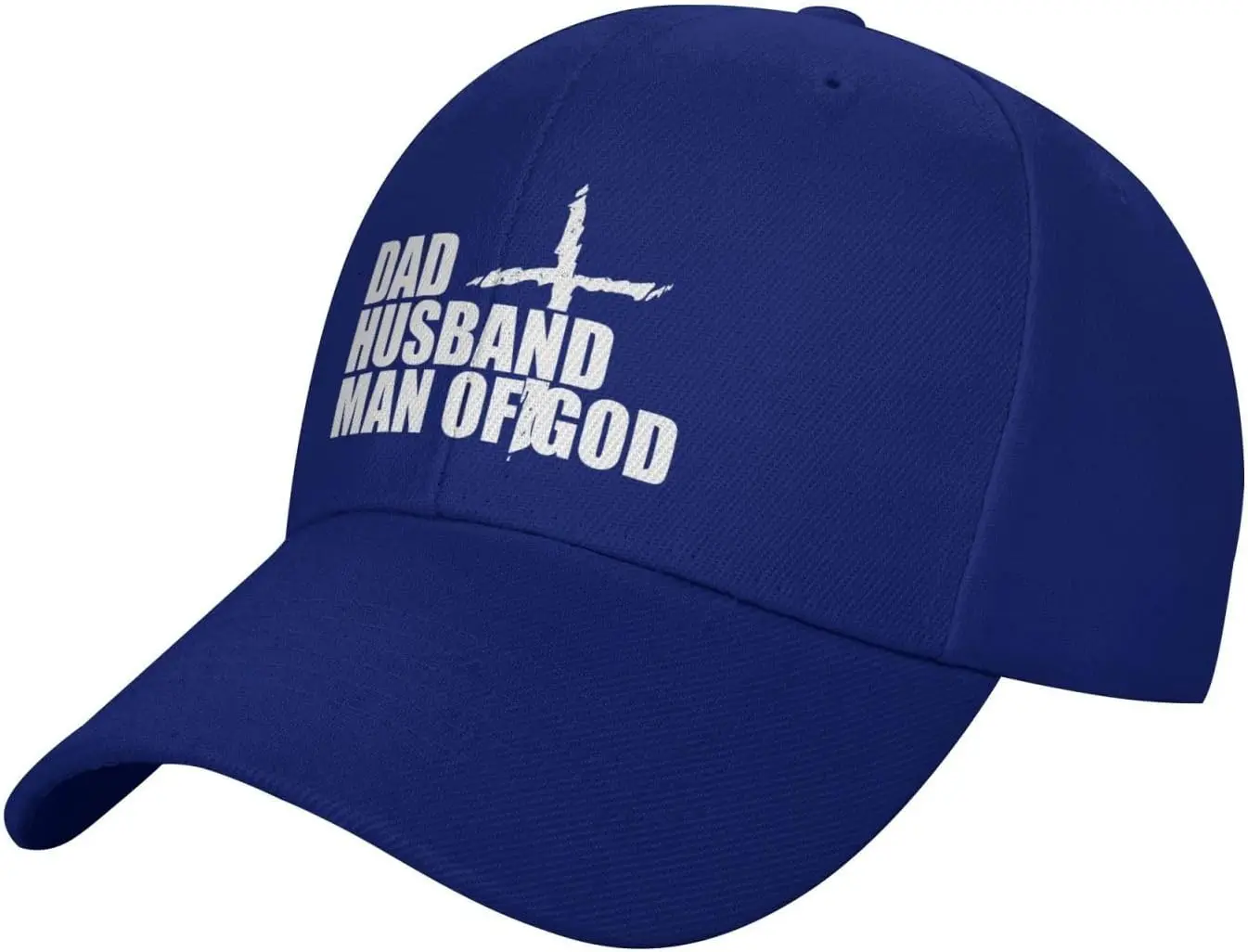 

Dad Husband Man of God Classic Low Profile Baseball Cap Dad Hat Adjustable Men Women for Running Workouts,Black