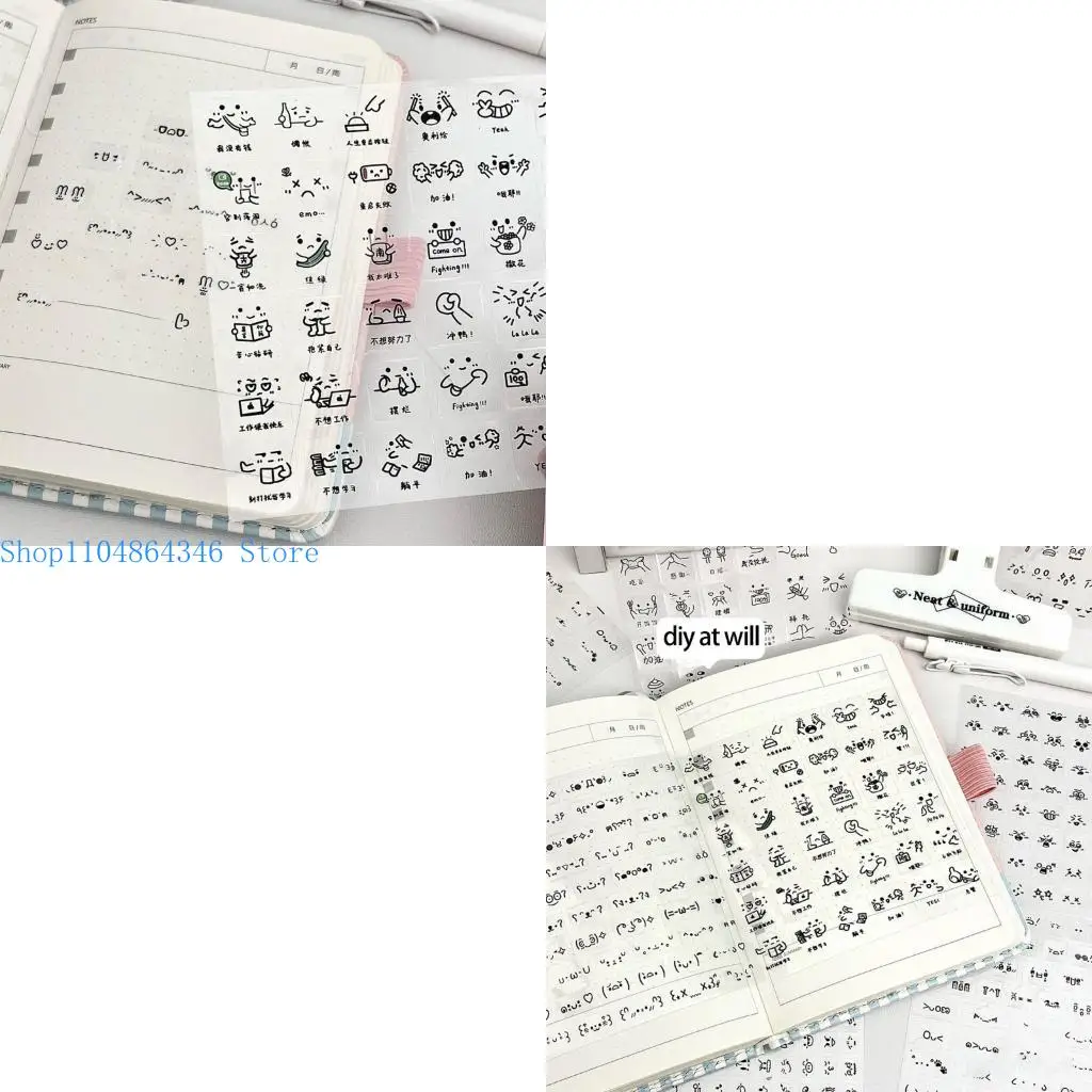 

5ASD 10 листов чистая наклейка наклейка