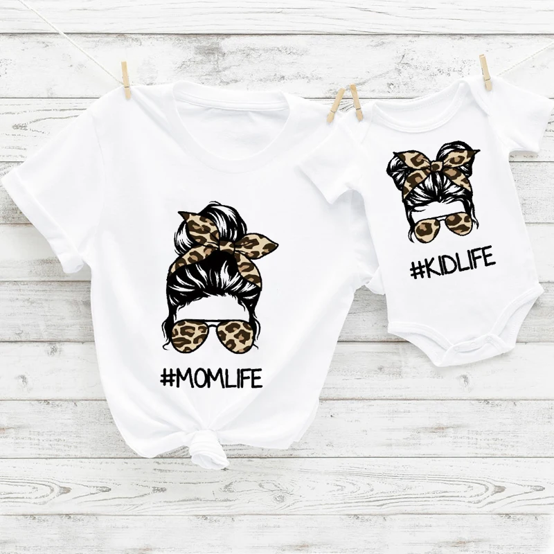 

Mama Life Shirt Kid Life Shirt Mommy and Daughter Shirts Girls Outfits Mommy and Me Shirts Mommy and Me Outfits Leopard