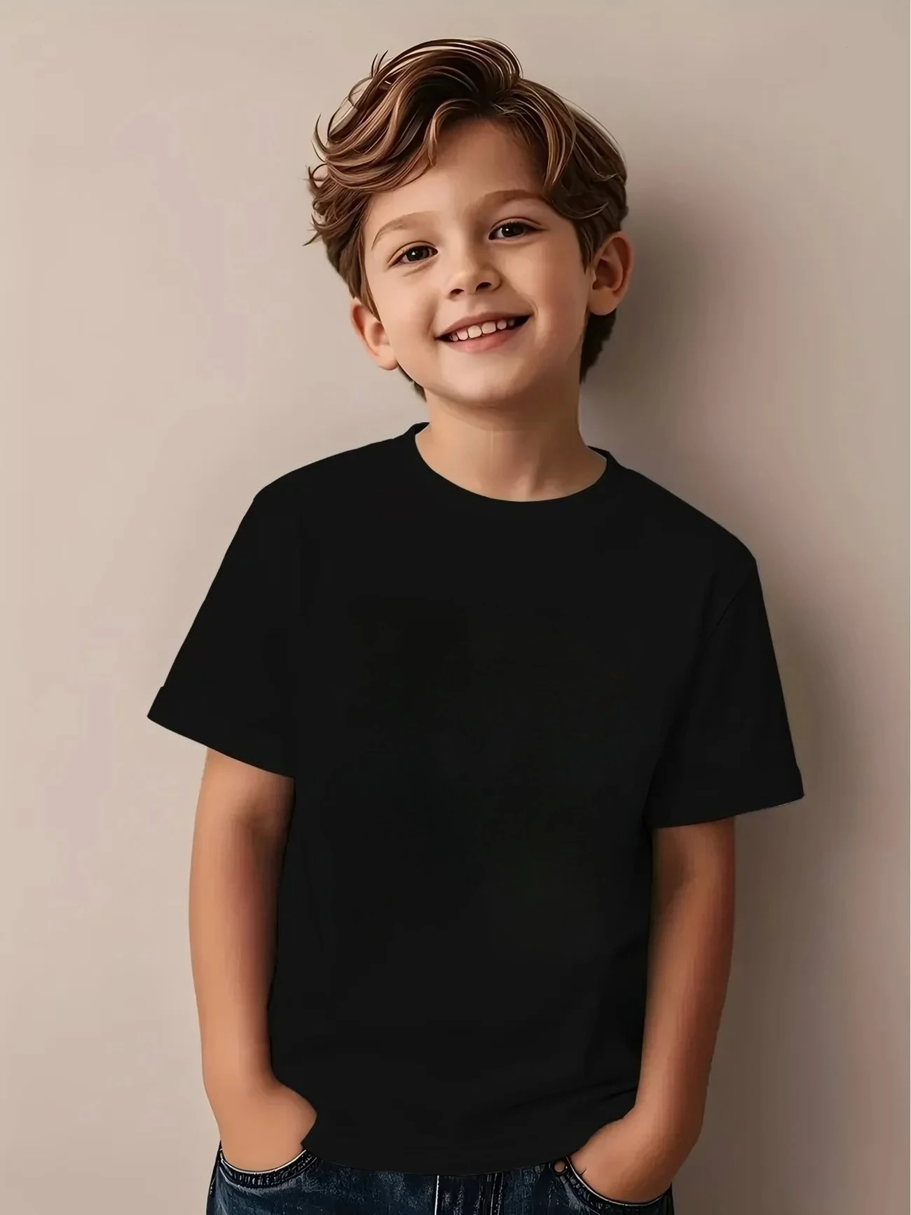 Summer Clothing For Teens - تي شيرت صيفي عصري للأولاد والبنات،