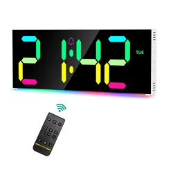 ORIA Digital Wall Clock 12