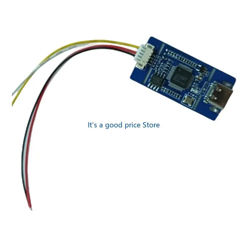  Camera Video Digitizing Module, Small USB Video Board with Four-Wire Cable, 720P/1080P UVC Operation Support for Use