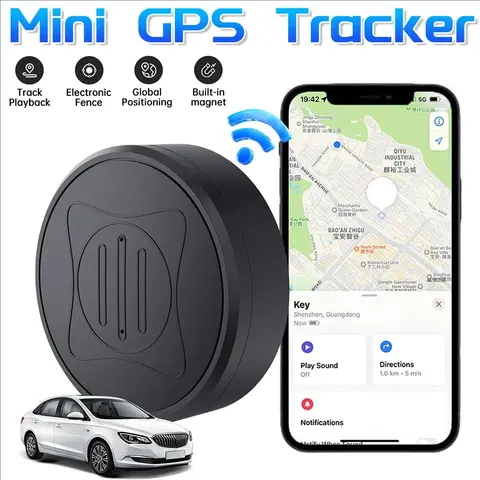 GF10 Mini GPS Tracker Real-time GPS Tracking Device Anti-Theft Alarm Anti-lost Locator Strong Magnetic GPS Tracker Free APP