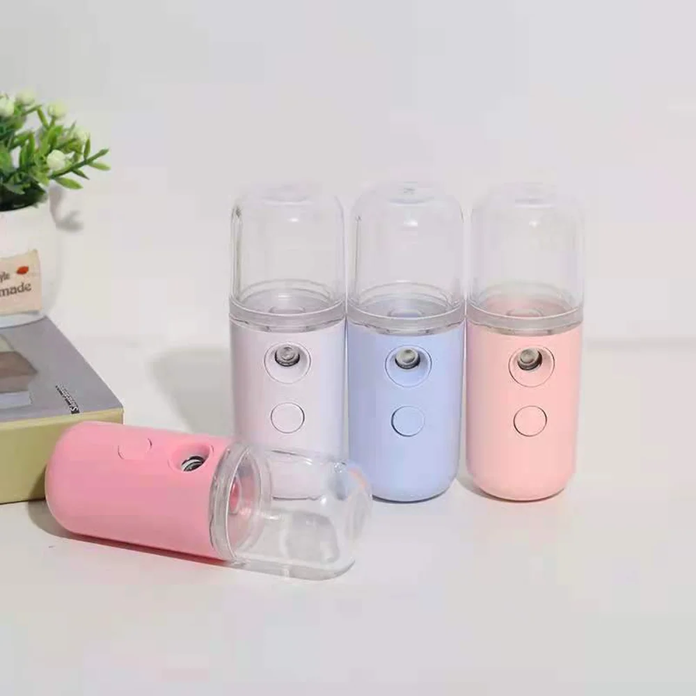 1PCS Face Skin Care Tools Face Steamer Moisturizing Beauty Instruments Rechargeable Mist Facial Sprayer Humidifier Nebulizer