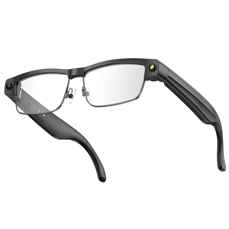 Smart AI Glasses Recording Videos Ai Photo Recognition Answer Translation Large Battery  Bluetooth Call Glasses For Men Women