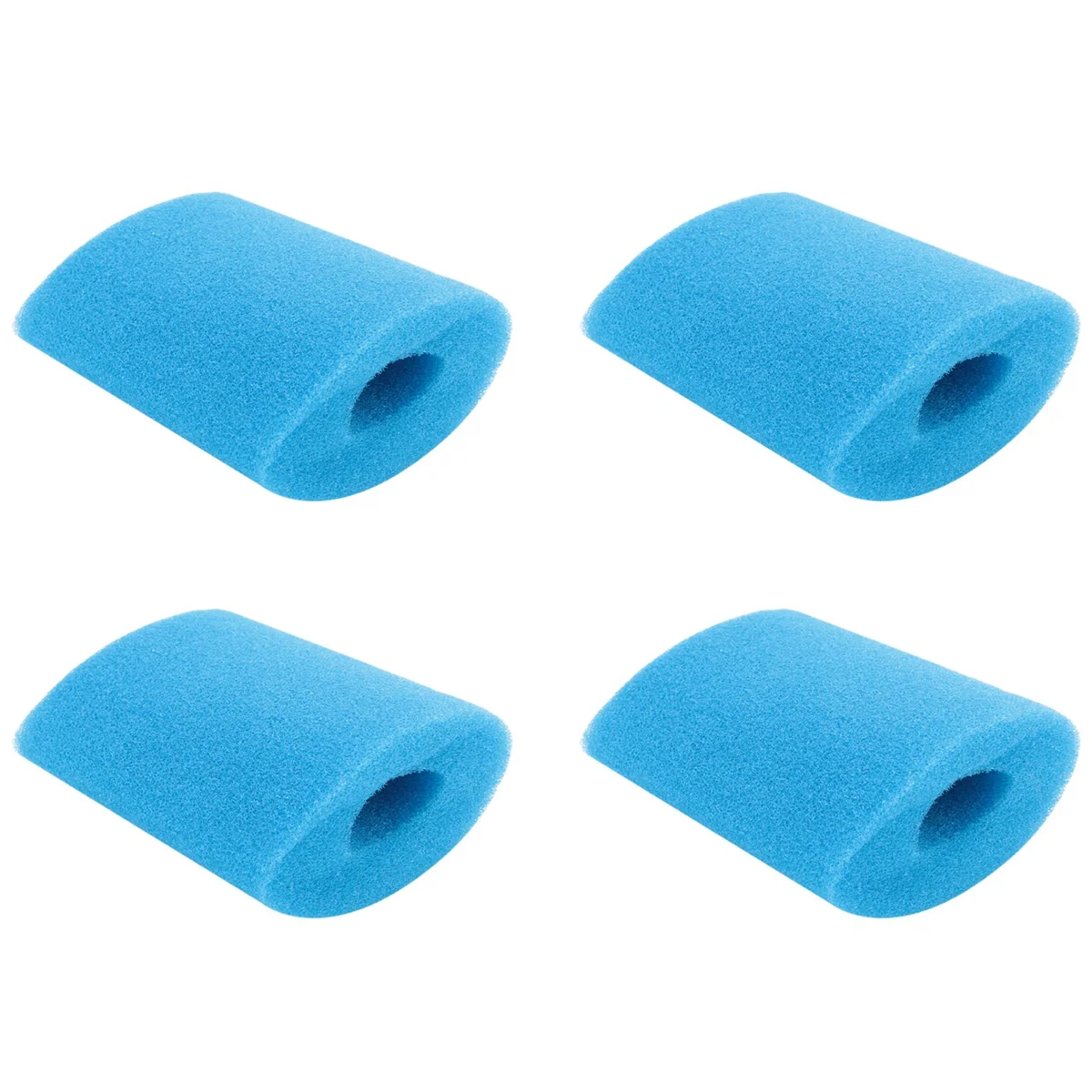 Spugna filtrante per piscina da 4 pezzi per tipo H strumento detergente per vasca idromassaggio lavabile riutilizzabile per filtro In spugna tipo H In-Tex