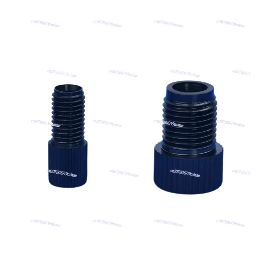 Inverted cone joint 5/16-24 UNF thread 1/2-20 UNF chromatograph casing blade ring quick screw joint