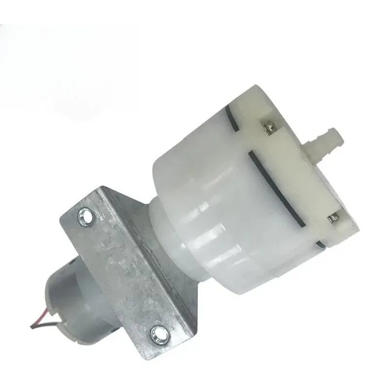 12V 24V Mini Vacuum Pump Negative Pressure Suction Air Pump Small Electric with Bracket for DIY Industrial Lab Use