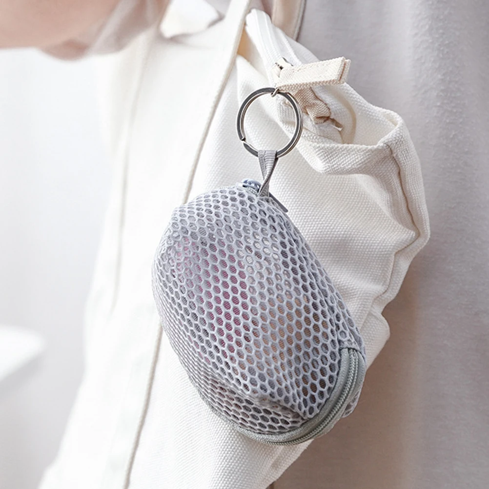

Beauty Egg Storage Travel Lightweight Mesh Simple Design Toiletry Bag Personal Care Accessories Bag Multi Functional