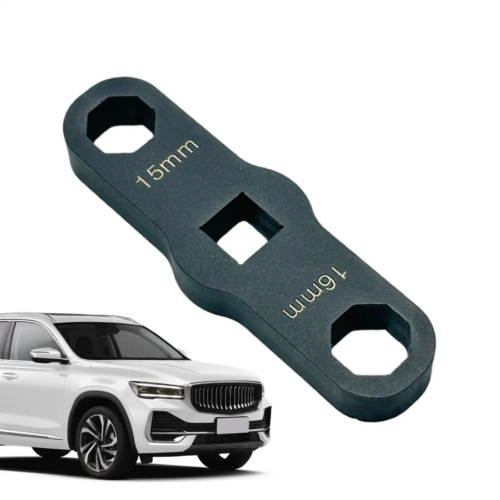 

Injector Nozzle Removal Tool 1/2 Inch Drive Octagonal Quick Release Wrench Portable Compact Repairing Tool Accessories