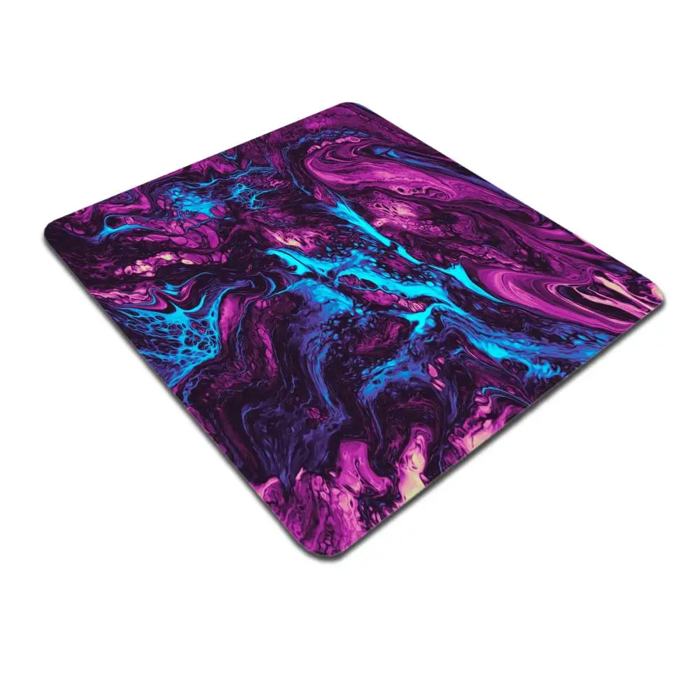 Artistic Line Art Glass Mouse Pad XXL Hard Tempered Surface for FPS Gaming & ESports, Photovoltaic Ultra-Smooth Gaming Desk Mat