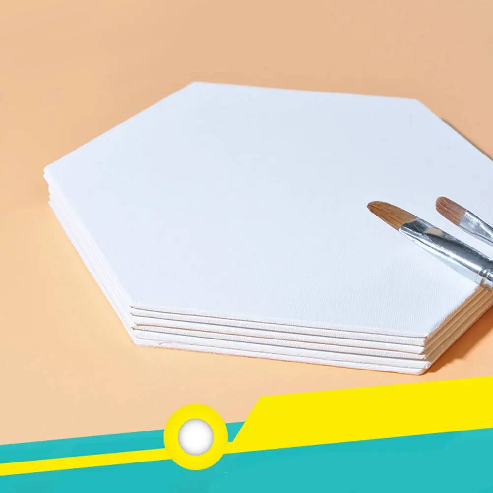 3 قطع من لوحات الرسم الزيتي، لوحات قماشية سميكة للرسم الداخلي والخارجي من الأكريليك #4