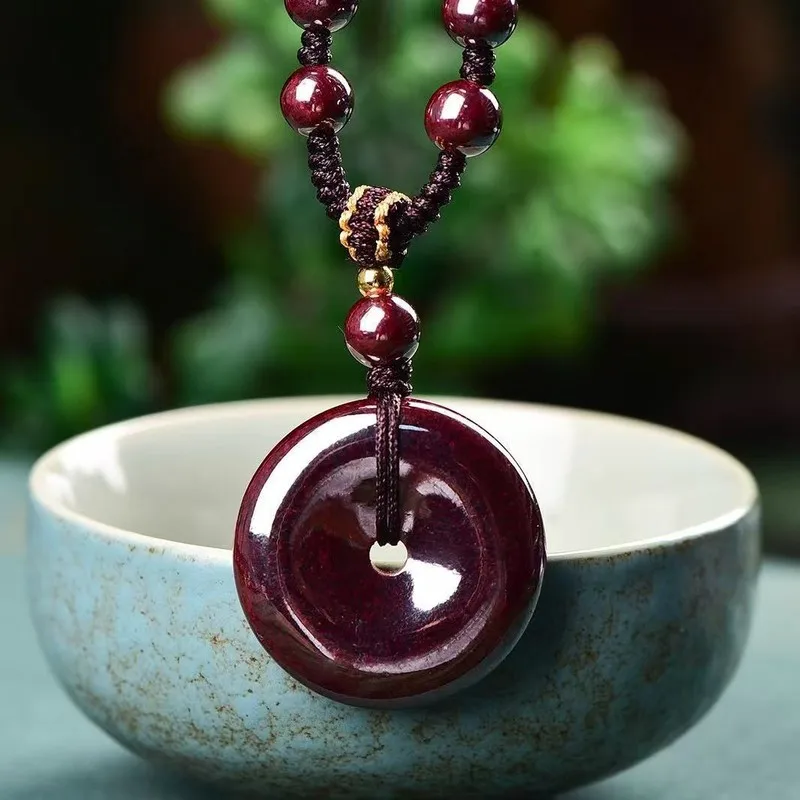 Natural Ore, Reduced To A Sand-Like Texture, Used A Safety Charm Pendant, Available In Unisex Styles, Suitable