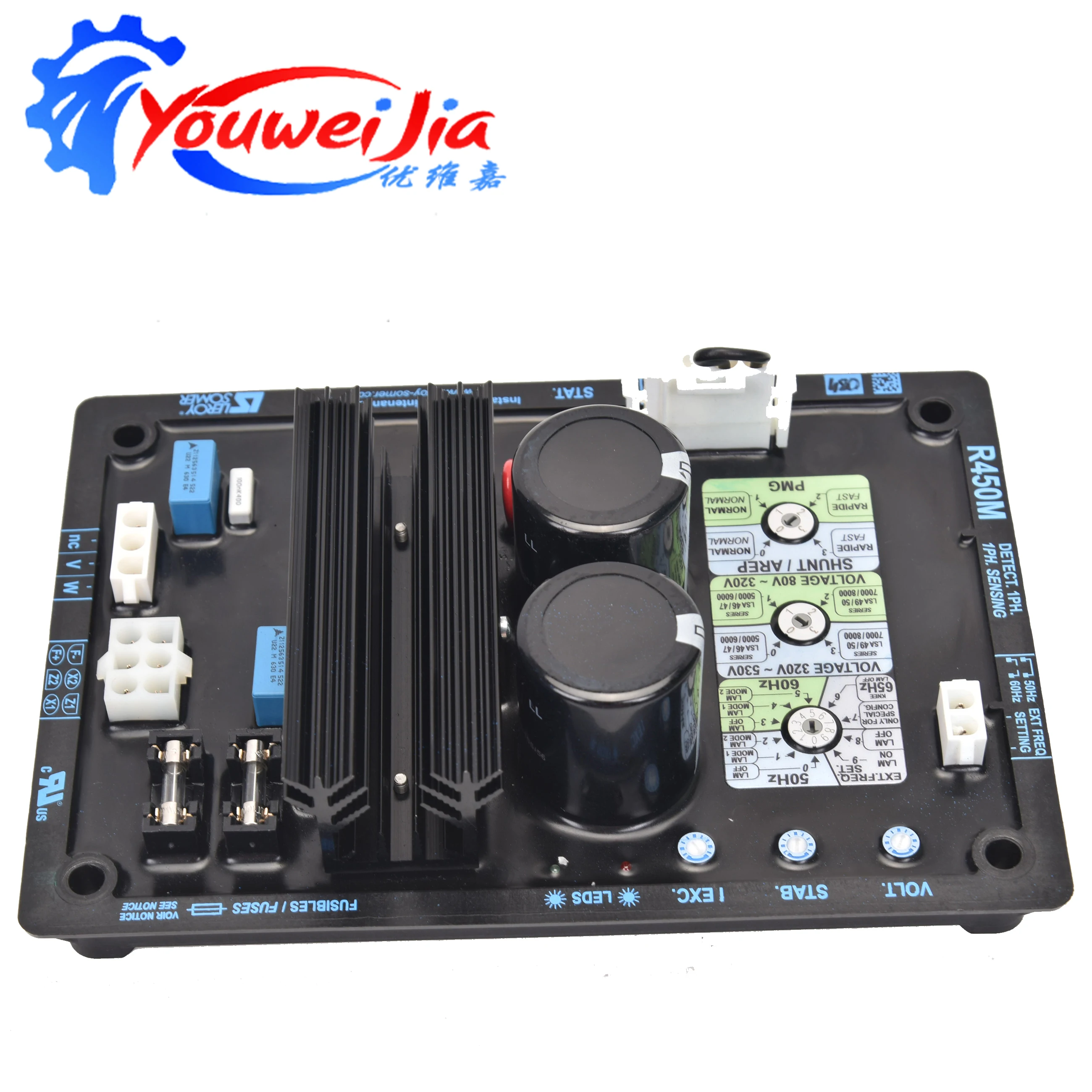 Sochi AVR pour générateur diesel Leroy Somer, tension automatique, R450M