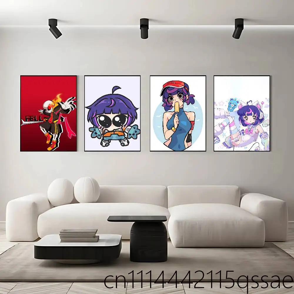 For Overwatch Juno Poster Art Print Anime Style Home Decor Ideal Gift Perfect Room Decor