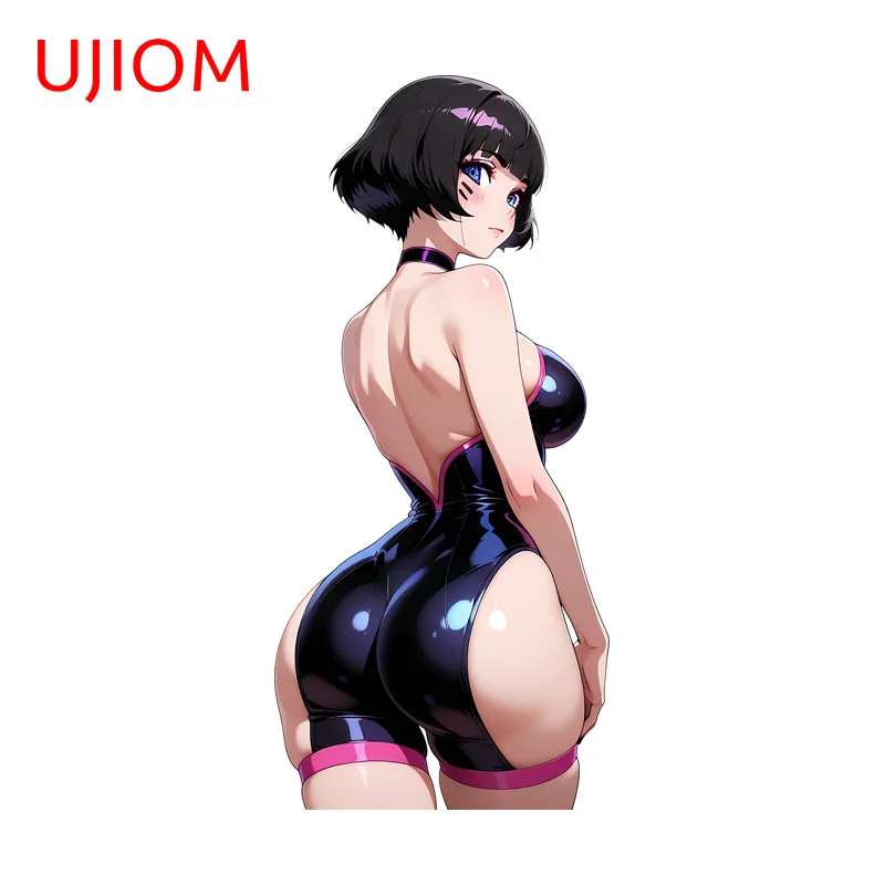 UJIOM Sasha Alluring Big Ass Wall Sticker Artistic Elegant Occlusion Scratch Graphics Decal Delicate Adhesive Wallpapers Decor