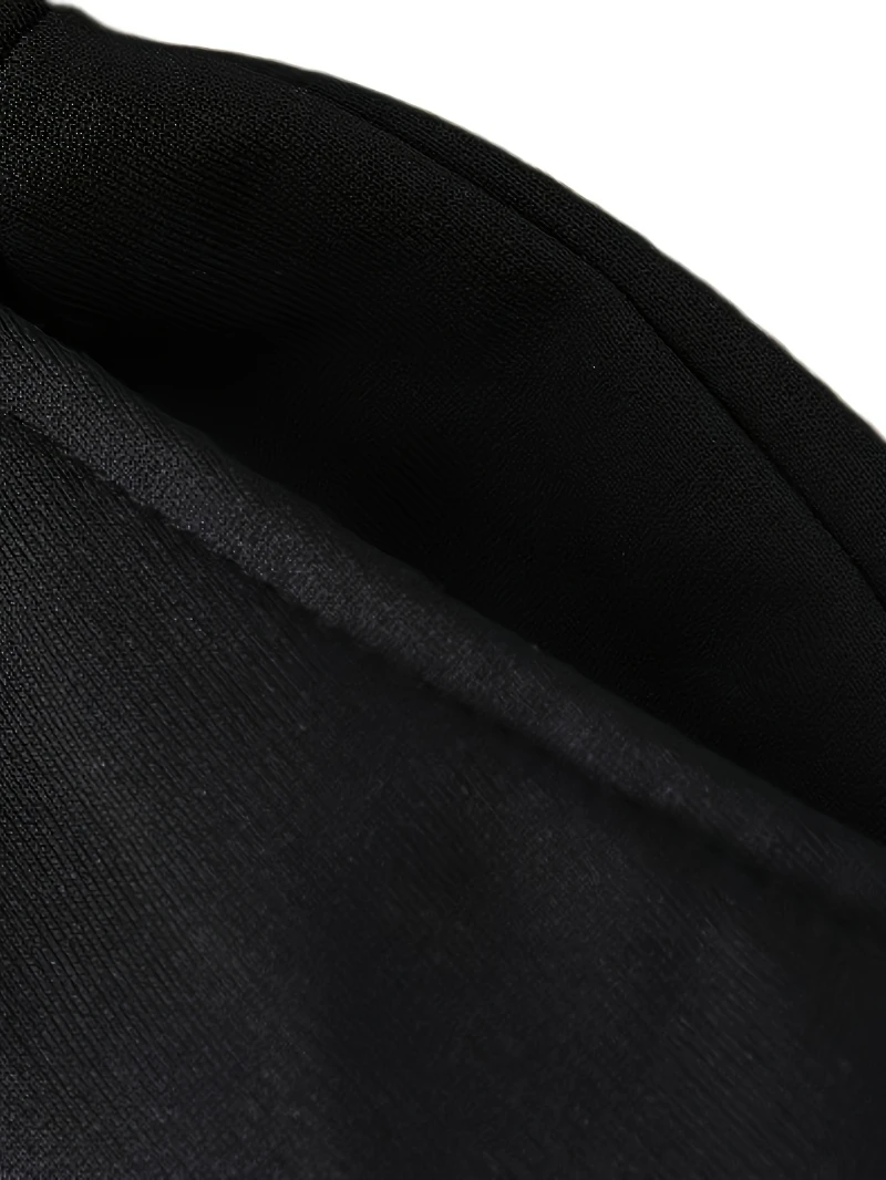 سراويل رياضية - سراويل رياضية بحزام خصر مطاطي غير قابلة للانزلاق، سراويل رياضية مستقيمة الساق لليوجا والجري وملابس الشارع غير الرسمية #4