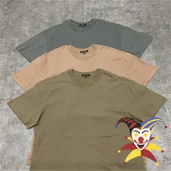 Blank Season 6 Tee Men Women 1:1 Best-Quality Oversize Ye Tee Kanye West T-shirt Tops Short Sleeve