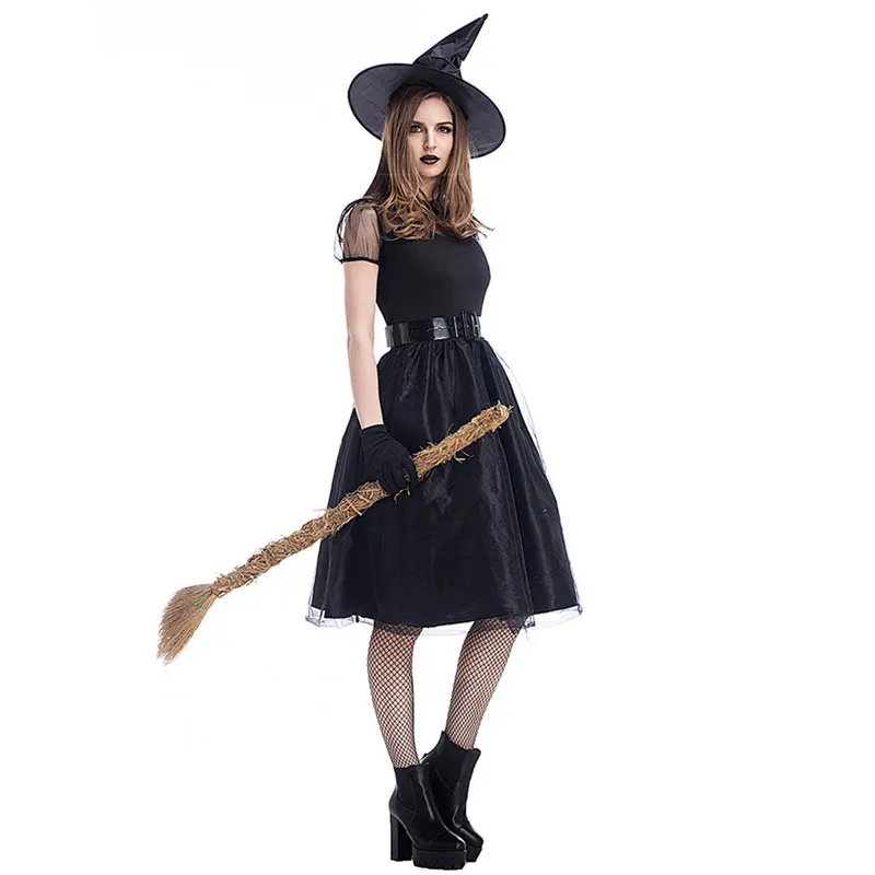 Halloween Cosplay Witch Dark Ghost Vampire Costume